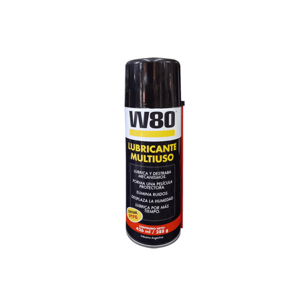 Aerosol W80 Multiuso Negro 426ml