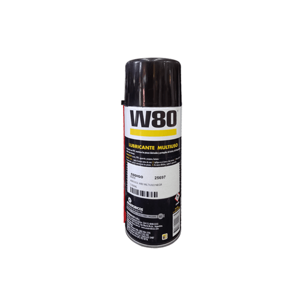 Aerosol W80 Multiuso Negro 426ml - Imagen 2