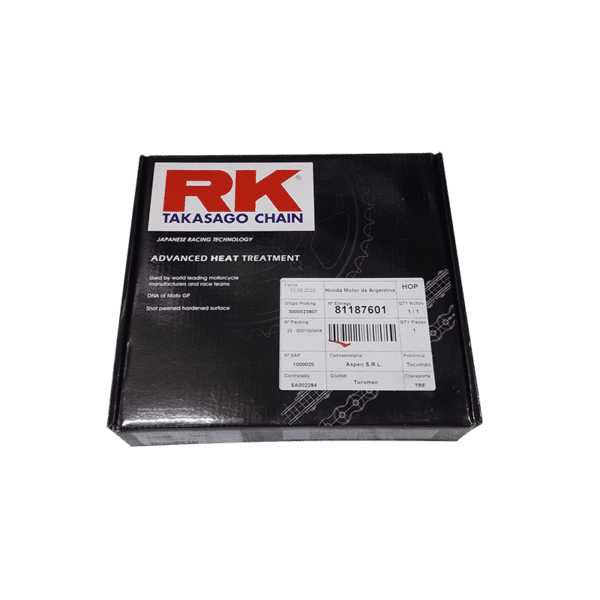 Kit de Transmisión RK 14/45 para CB190 - Imagen 2