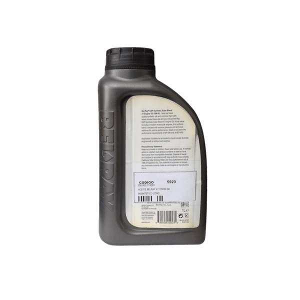 Aceite Bel-Ray 4T 15W50 Semisintético x 1 Litro - Imagen 3