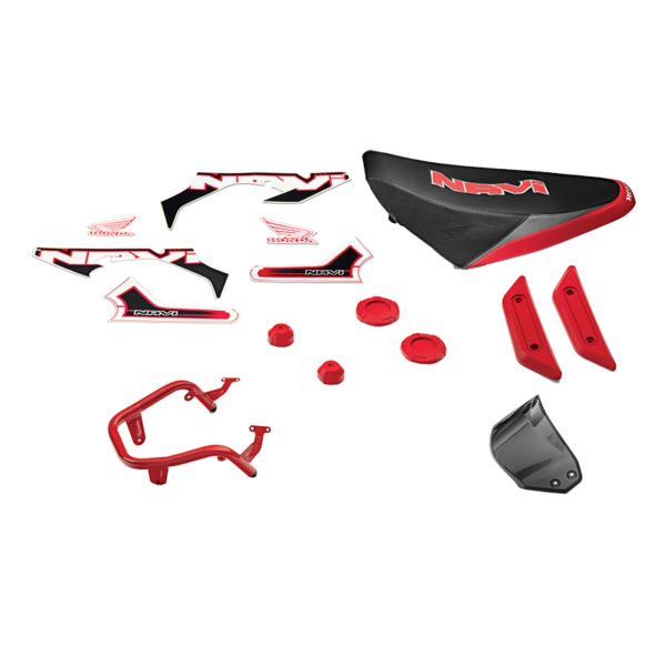 Kit de Soporte/Funda Original Rojo Honda Navi 110