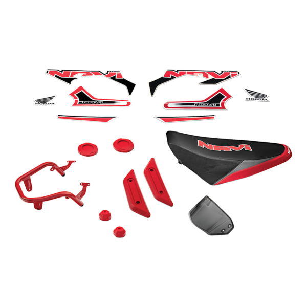 Kit de Soporte/Funda Original Blanco Honda Navi 110