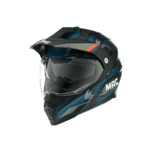 Casco Mac Cross Polox Negro/Azul