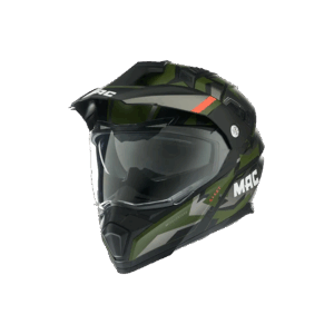 Casco Mac Cross Polox Negro/Verde