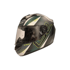 Casco LS2 352 Integral Rookie Gris/Verde
